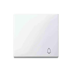 Cache interrupteur va-et-vient system m blanc polaire MEG3305-0319 - Merten