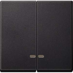 Merten MEG3420-0414 Plaque de commutation et obturateur Anthracite