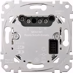 Merten MEG5161-0000, Métallique, 2 x 2.5 mm², 220 - 230 V, 50 - 60 Hz, 10 A