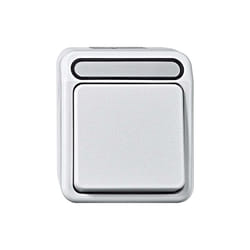 Schneider electric 1 pièce komplett taster aquastar gris 4074988 Merten MEG3150-8029