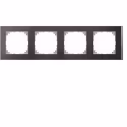 Merten MEG4040-3669, Aluminium, Noir, Thermoplastique, Toutes marques, 1 pièce(s)