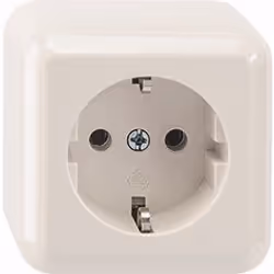 Merten MEG2301-8719, CEE 7/3, CEE 7/4, Blanc, 250 V, 16 A