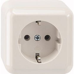 Merten MEG2301-8744 prise de courant CEE 7/3 Blanc