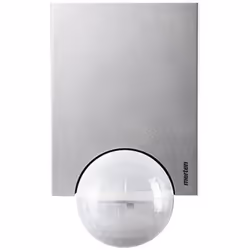 Merten MEG5628-3160, Capteur infrarouge passif (PIR), Avec fil, 16 m, Plafond/mur, Extérieure, Aluminium