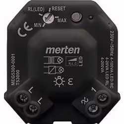 Merten MEG5300-0001, Variateur, Intégré, Noir, CE, 230 V, 50 Hz