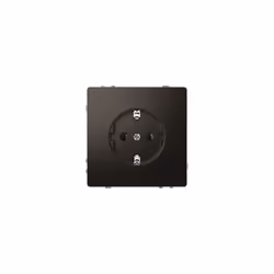 MERTEN ? ANTHRACITE CAISSE DE PRISES AVEC COSSES SANS VIS MEG2301 ? 6034