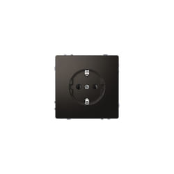 Merten - anthracite caisse de prises avec cosses sans vis MEG2301 6034