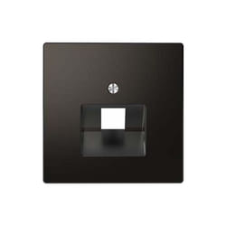 Merten - plaque centrale 1 f. anth pour prise uae MEG45216034 MEG4521-6034