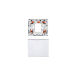 Merten - 4042811212155 prise de terre MEG1011-9019 ap avec prise gris