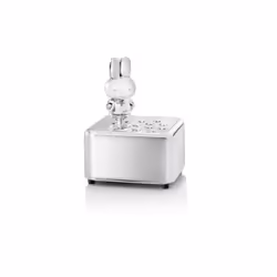 Zilverstad 6901261 Boîte à Musique Miffy Argenté Laqué, Argent, 62 mm, 51 mm, 78 mm, 160 g, Boîte