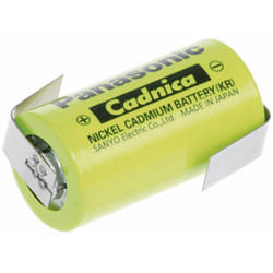 Panasonic - Pile rechargeable spéciale Sub-C cosses à souder en z NiCd Sub-C zlf 1.2 v 1800 mAh