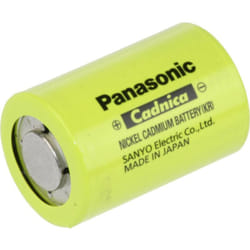 Pile rechargeable spéciale 4/5 Sub-C flat-top NiCd Panasonic N1250SCR 1.2 v 1200 mAh