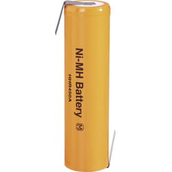 Panasonic HHR450A-LF Pile rechargeable spéciale 4/3 FA cosses à souder en Z NiMH 1.2 V 4500 mAh