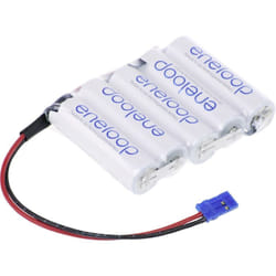 Pack de piles rechargeables 5x LR6 (aa) NiMH Panasonic 124268 6 v 1900 mAh W532401