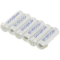 Pack de piles rechargeables 6x LR6 (aa) NiMH Panasonic 126404 7.2 v 1900 mAh