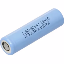 Description générale Batterie Li-Ion LG 18650, accu puissant conçu pour les appareils industriels. Avec une capacité nominale ...