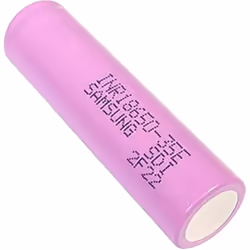 Description générale Pile rechargeable Li-Ion Samsung 18650, idéale pour des solutions industrielles et d'autres applications ...