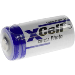 Photo123 Pile photo CR-123A lithium 1550 mAh 3 v 1 pc(s) R212851 - Xcell