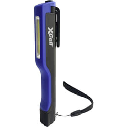 Xcell - 149197 Pro Lampe stylo à pile(s) led cob 167 mm bleu, noir