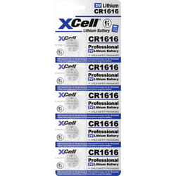 Pile bouton cr 1616 3 v 5 pc(s) 50 lithium Y606743 - Xcell