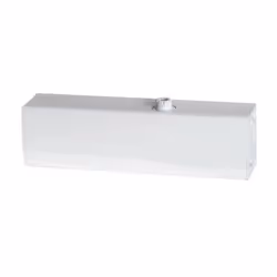 Ferme-porte à pignon crémaillère. Livré sans bras Réversible droite/gauche Poids du vantail 80 kg maxi Conforme à la norme NF ...