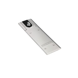 Plaque de recouvrement pour pivot de sol ts 500 nv Geze Argent 299 mm 130 Argent Inox 105 mm 299 mm
