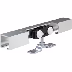 Ferrures de portes coulissantes Rollan 80 NT Ensemble pour 1 porte comprenant la longueur respective de tuyau de course, char ...