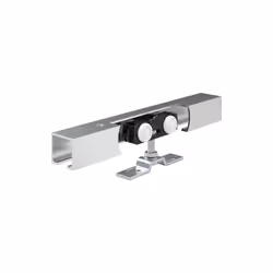 • Système de ferrure pour porte coulissante pour vantaux en bois avec poids de vantail 40/80 Kg. • Fonctionnement silencieux  ...