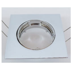 Deko-light - Spot encastré carré 83X83mm orientable finition chrome pour lampe MR16 GU5.3 50W max 12V (non incl) IP20 deko light 449211