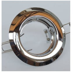 Deko-light - Spot encastré ø 83mm fixe finition chrome pour lampe MR16 GU5.3 50W max 12V (non incl) IP20 deko light 442052