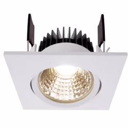Deko-Light 565283, Spot lumineux encastrable, LED, 6 W, 2700 K, 580 lm, Blanc