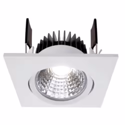 Deko-Light 565285, Spot lumineux encastrable, LED, 6 W, 2700 K, 660 lm, Blanc