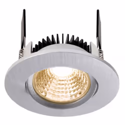 Deko-Light 565299, Spot lumineux encastrable, LED, 4,5 W, 2700 K, 330 lm, Argent