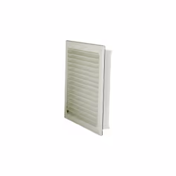 Dimensions = 250 x 250mm Largeur de bride = 223 x 223mm Configuration des volets = Parallèle Matériau = Plastique Couleur = G ...