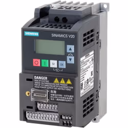 description SINAMICS 180AV0 - Convertisseur de fréquence SINAMICS V20, 0,75 kW, 4,2 A Ce texte a été traduit par une machine. ...