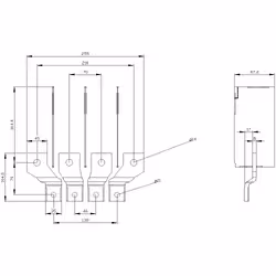 Siemens ELARGISSEM. RACCORDEMENTS AVANT 4 PIECES - Vue supplémentaire 2