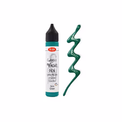 Stylo à cire pour bougie - Cire crémeuse et indéformable dans un stylo pratique pour la fabrication de bougies et la décorati ...