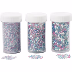 Creativ Company 28386, Verre, Couleurs assorties, Mélange de perles, 1 pièce(s)