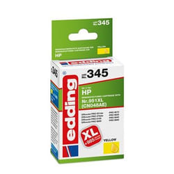 Edding EDD-345 cartouche d'encre 1 pièce(s) Compatible Jaune