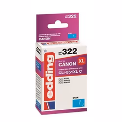 Edding EDD-322, Rendement élevé (XL), 13 ml, 1 pièce(s), Paquet unique