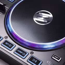 Reloop BEATPAD 2 contrôleur DJ Graveur DVS (Digital Vinyl System) 2 canaux Noir