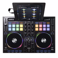 Reloop BEATPAD 2 contrôleur DJ Graveur DVS (Digital Vinyl System) 2 canaux Noir