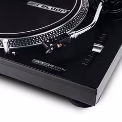 Reloop RP-1000 MK2 Table de mixage Platine dj à entrainement courroie Noir