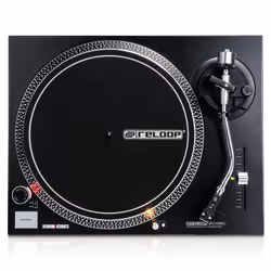 Reloop RP-2000 MK2 Table de mixage Platine dj à entrainement direct Noir - Vue supplémentaire 8