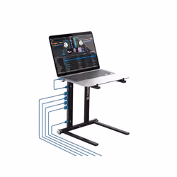 Reloop STANDHUB, Supports de Laptop, Noir, 27,9 cm (11"), 45,7 cm (18"), 5 kg, 60 W