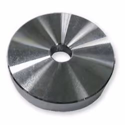 Adaptateur pour platine vinyle - RELOOP - SingleAdapt - Finition Silver - Centreur 45 Tours