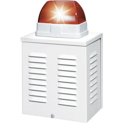 Abus - SG1650 Sirène d'alarme avec gyrophare 110 dB rouge intérieure, extérieure 12 v/dc D37405