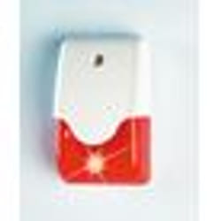 ABUS SG1681 sonnerie d'alarme 100 dB Rouge, Blanc