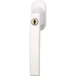 Abus - ABFS30215 Poignée de fenêtre verrouillable blanc