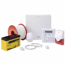 ABUS AZAA10100 Terxon SX Kit système dalarme Zones dalarme filaire 8 zones 1x zone anti-sabotage